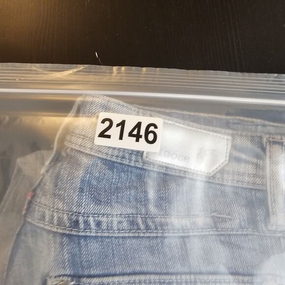 Vigoss Women's Plus Size 1 28x16 Blue Capri Cotton Blend Stretch Jeans Denim - Picture 13 of 13